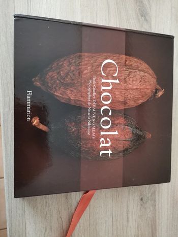 Livre coffret sur le chocolat
