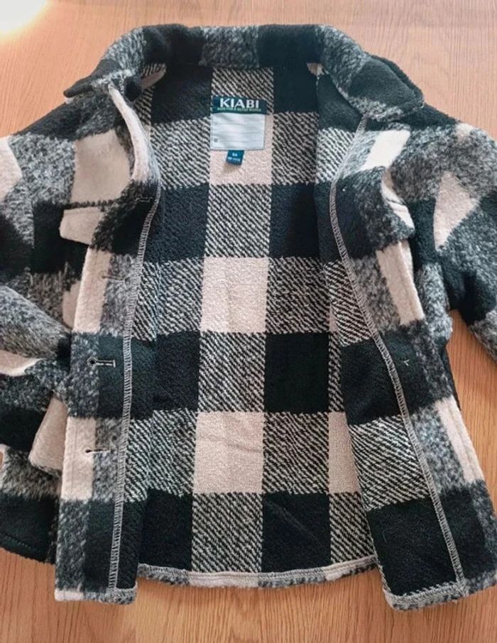 Veste a carreaux / surchemise kiabi 5 ans - photo numéro 3