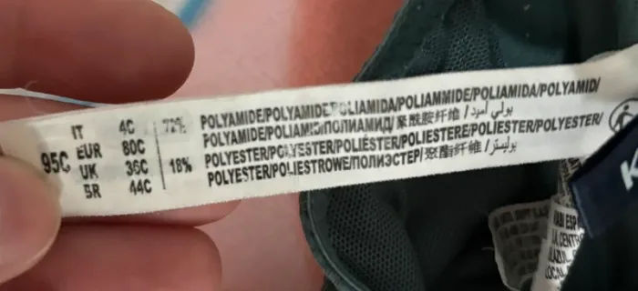 Soutien gorge bleu/vert - photo numéro 9