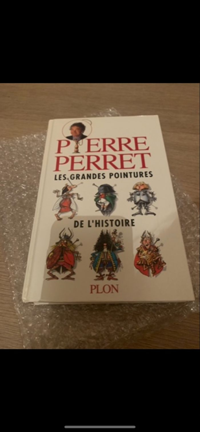 Livre pierre perret « les grande pointure de l’histoire «