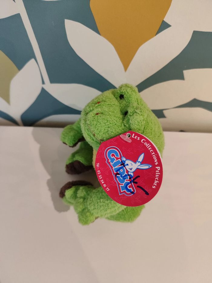 Peluche doudou grenouille gipsy - photo numéro 2