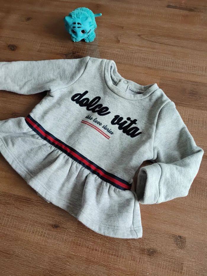 Petit sweat girly
