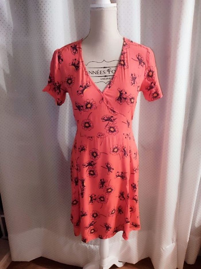 Robe GAP rose à fleurs, taille S (us 4), TBE