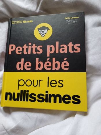 Petits plats de bébé pour les nullissimes