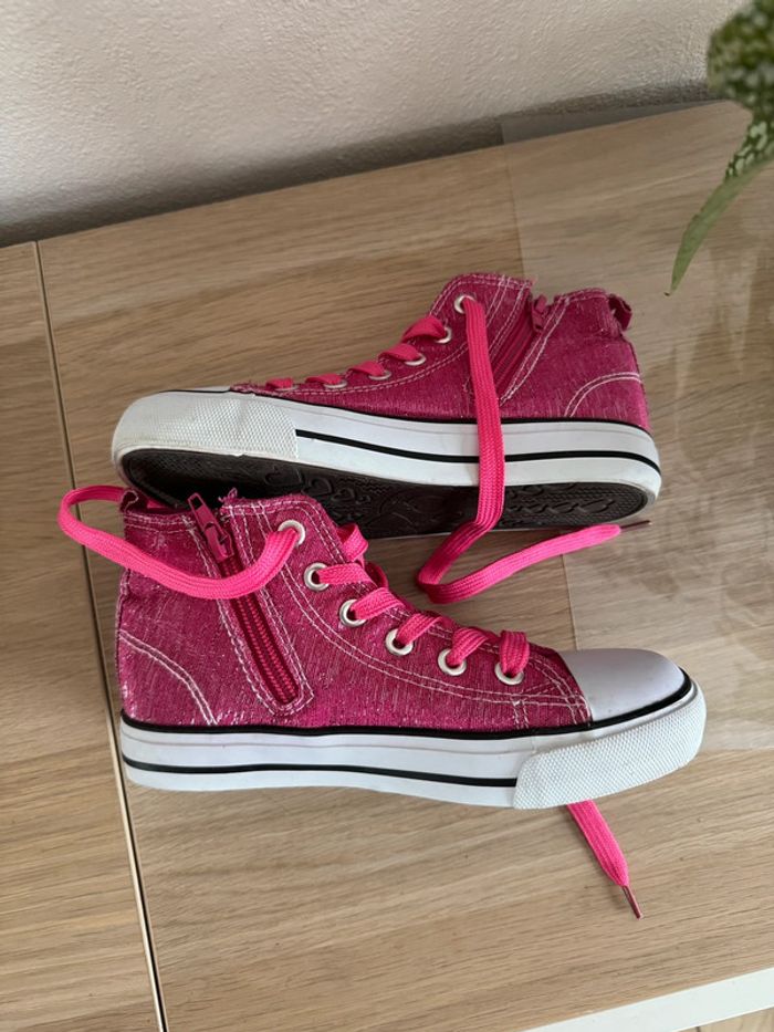 Baskets montantes Fuchsia à P33 - photo numéro 2