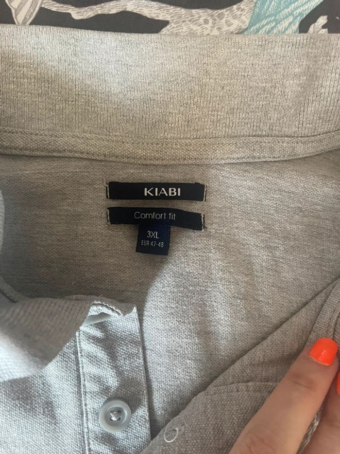 Lot polo homme grande taille gris - photo numéro 5