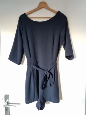 Combi short bleu marine
