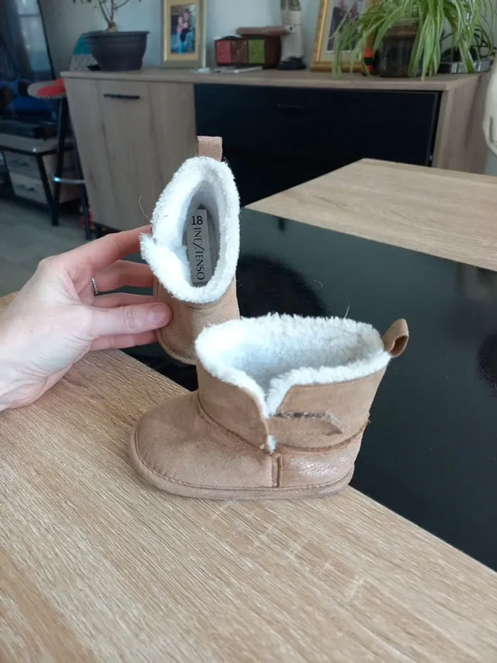 Bottines bébé fille T18 - photo numéro 3
