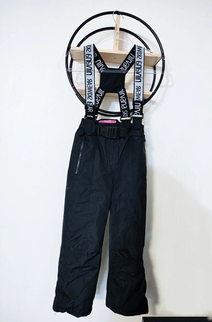 8 ans pantalon de ski salopette nirvana skiwear