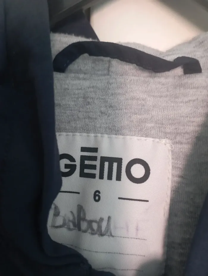 Veste mi saison Gémo 6 ans - photo numéro 2