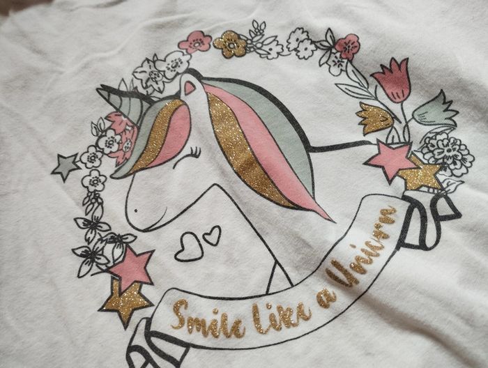 Lot t-shirts 10ans Kiabi licorne - photo numéro 14