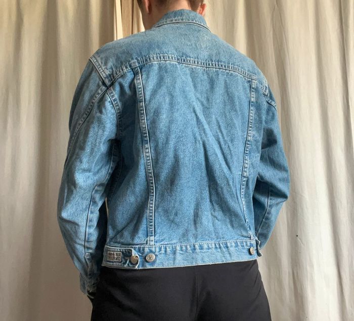 Veste jeans denim courte 90s grunge back to school y2k annees 2000 - Taille S - photo numéro 5