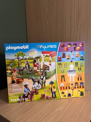 Jeu Playmobil 70978 My Figures - Ranch équestres
