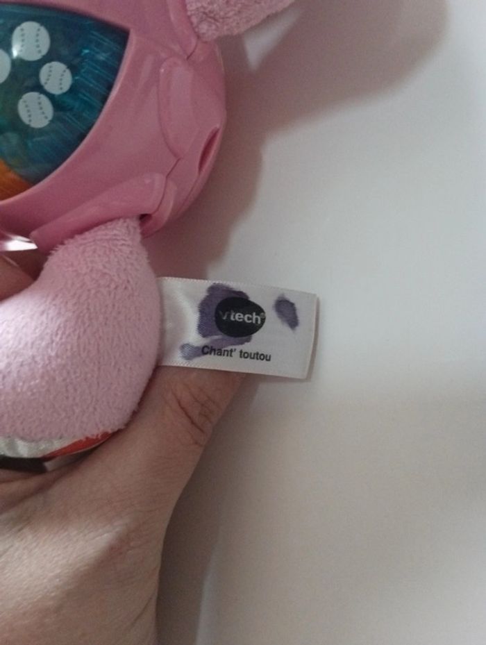 Jouet interactif peluche chien animaux chant vtech - photo numéro 4
