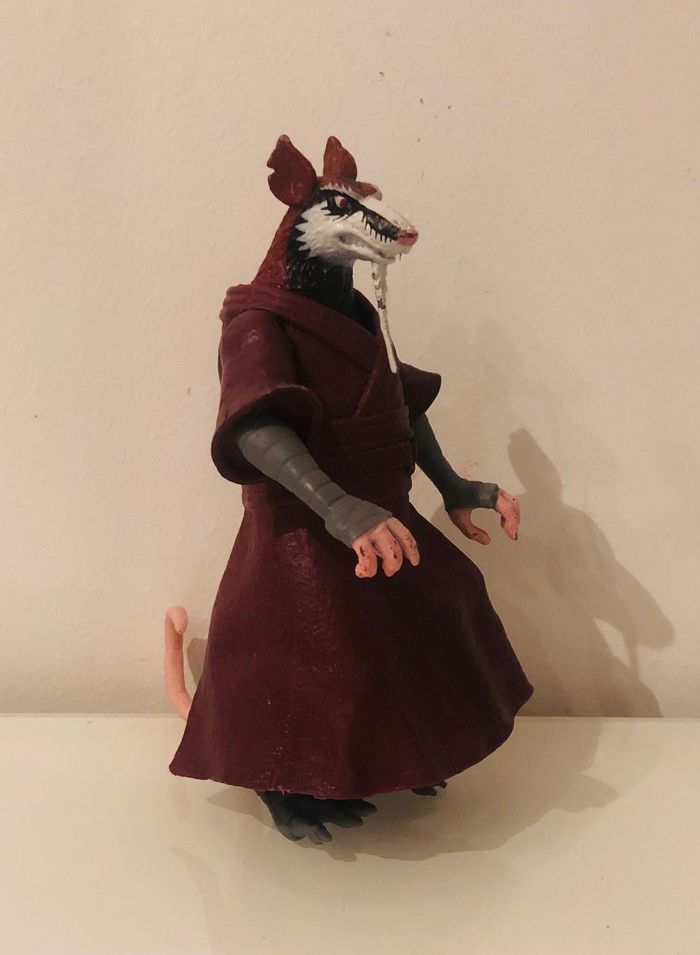2012 Playmates Toys TMNT Splinter figure Tortues figurine Teenage Mutant Ninja Turtles Lot SOP77 - photo numéro 2