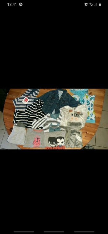 Lot vêtements garçon 12 mois
