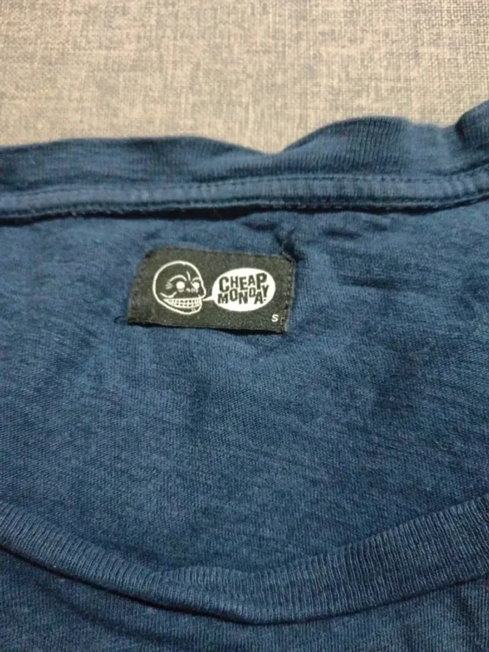 C48 t-shirt marine Cheap Monday S - photo numéro 4