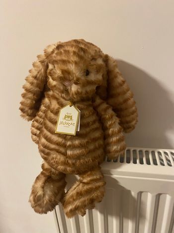 Jellycat luxe juniper bunny pelouche lapin
