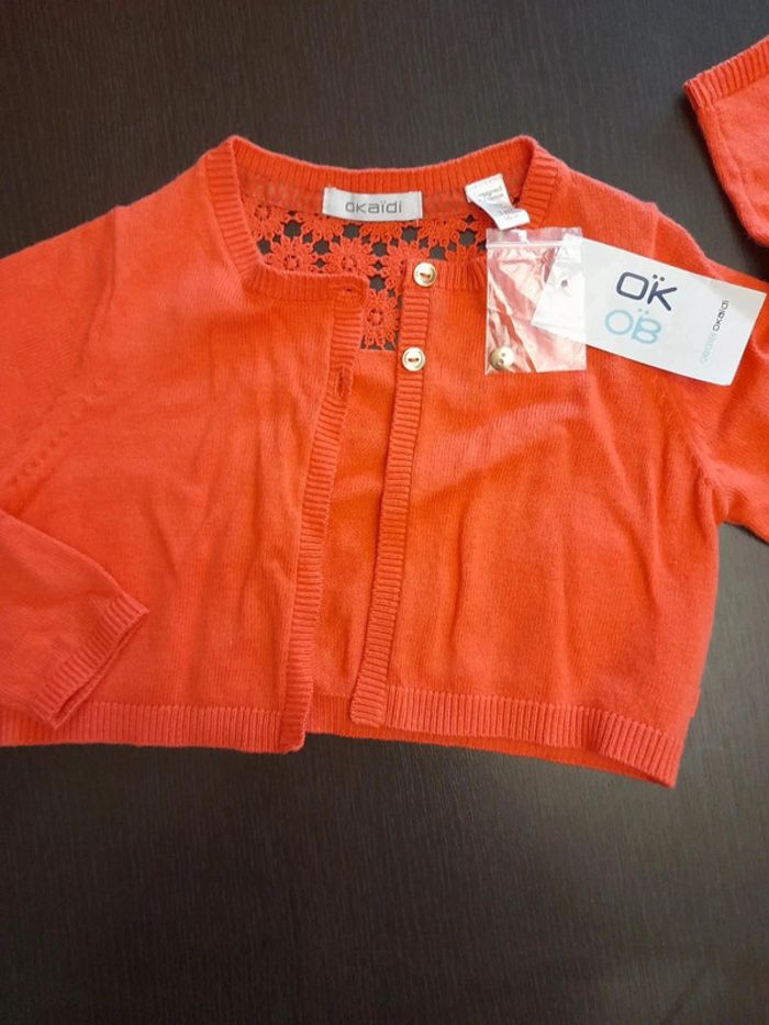 Gilet neuf 3 ans 98cm obaïbi - photo numéro 2