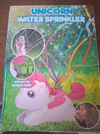 Licorne jet d'eau 