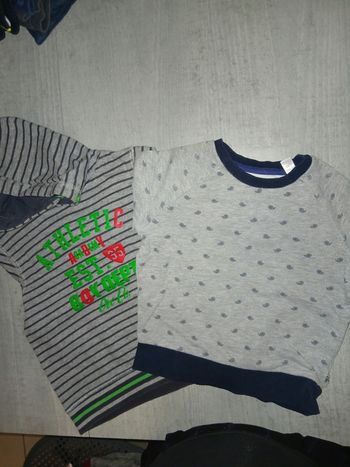 Lot de 2 sweats chauds