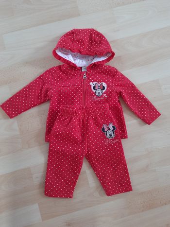 Ensemble sweat /pantalon Minnie Rouge
