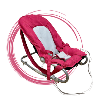 Transat basique Rose et gris, reconditionné – Garantie 3 mois