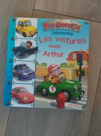 Livre les voitures imagier enfants