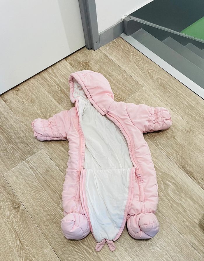 Combinaison gros manteau fille 3 mois - photo numéro 4