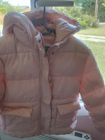 Doudoune rose 5 ans