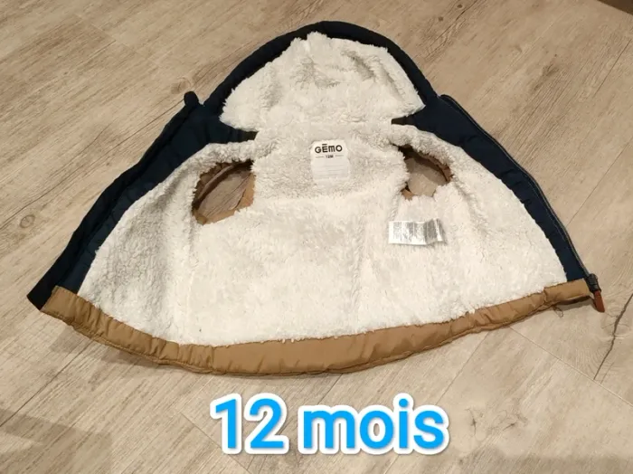 Manteau sans manches 12mois - photo numéro 2