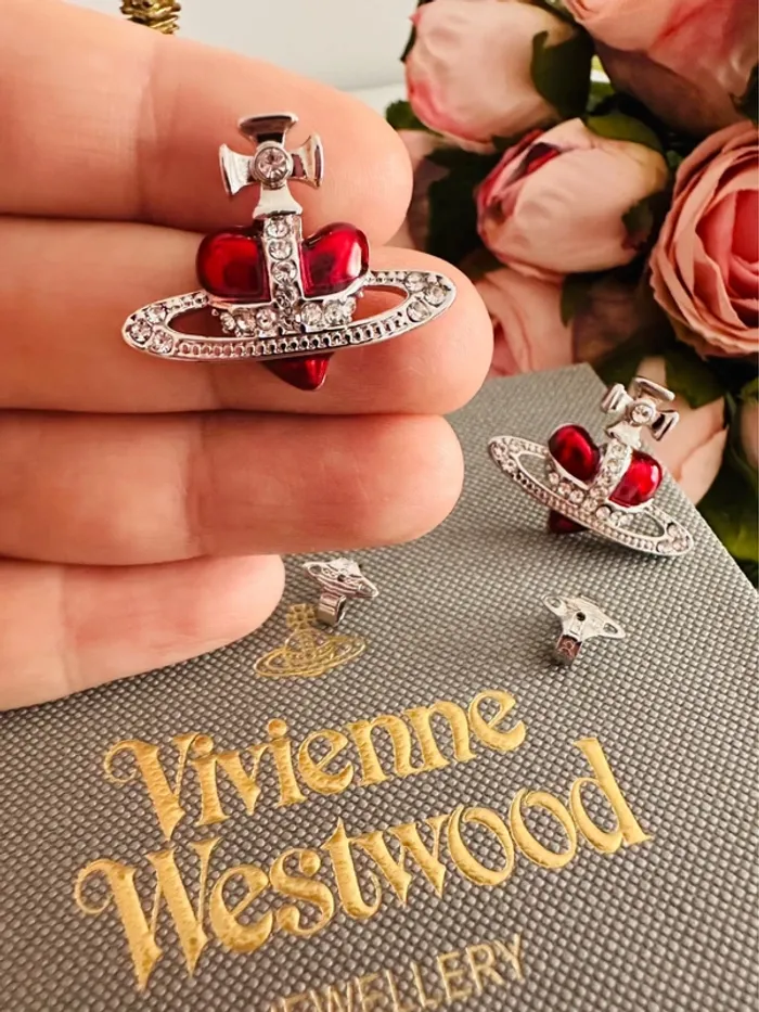 Boucles d’oreilles Vivienne Westwood coeur - photo numéro 3