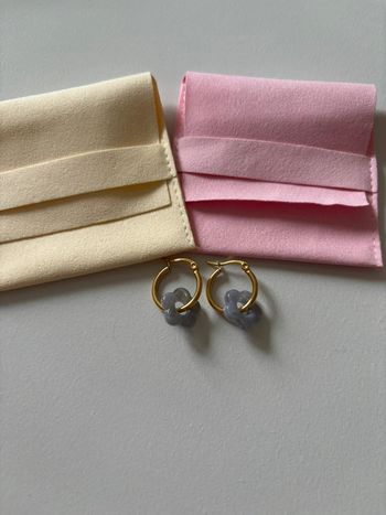 Créole pendentif fleur