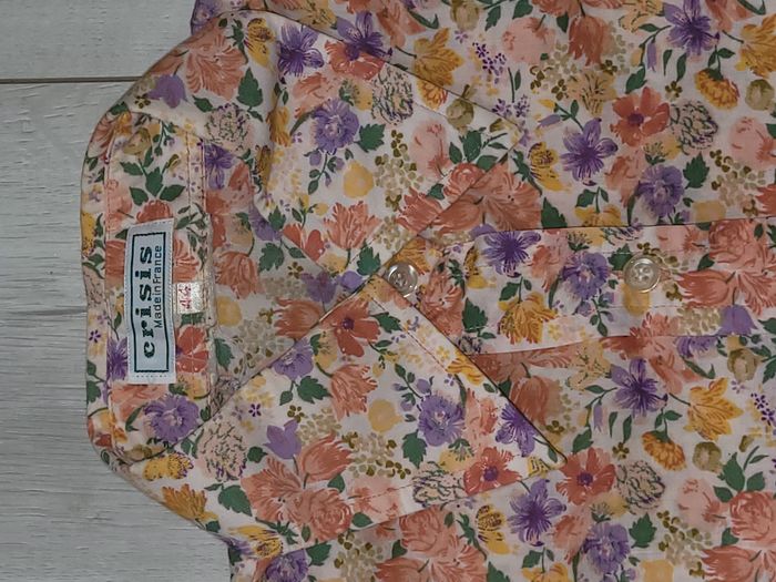 chemisier Crisis 38 - vintage - photo numéro 2