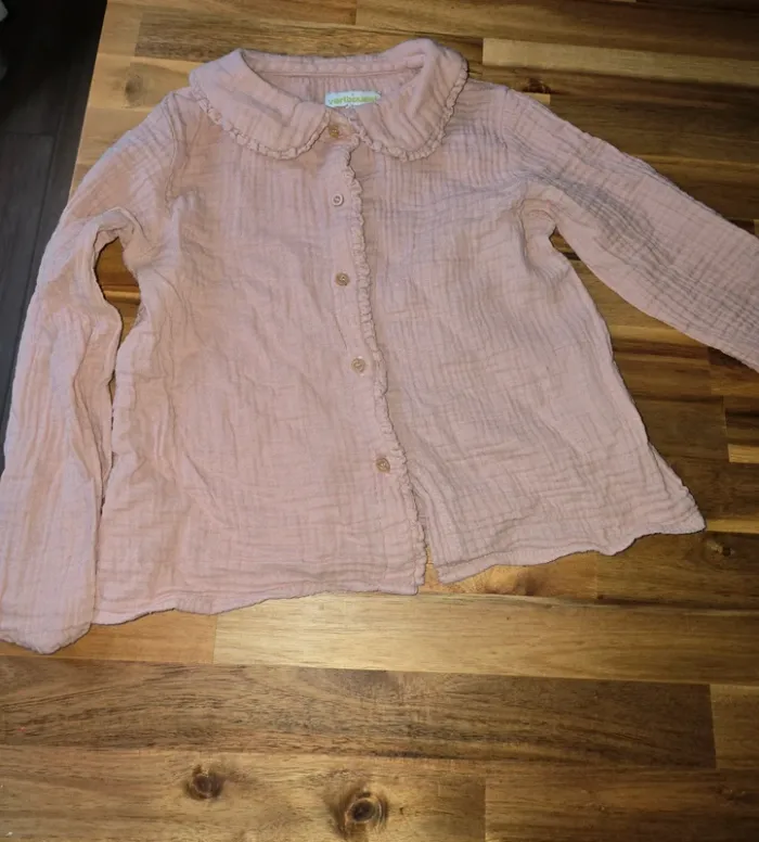 chemise rose pâle vertbaudet - photo numéro 2