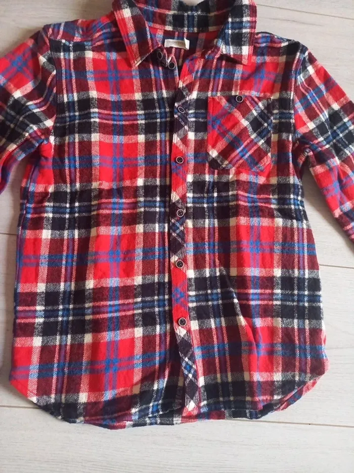 chemise à carreaux - photo numéro 2