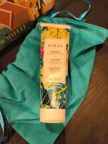 Lait corps pailleté baïja