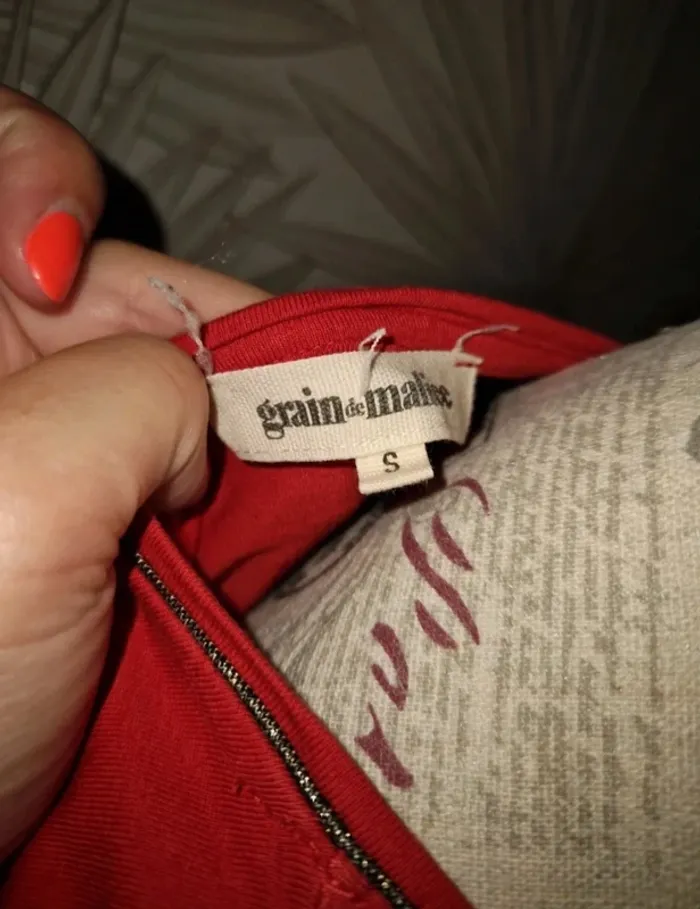 Joli tee-shirt manches longues Gdm taille 36 - photo numéro 6