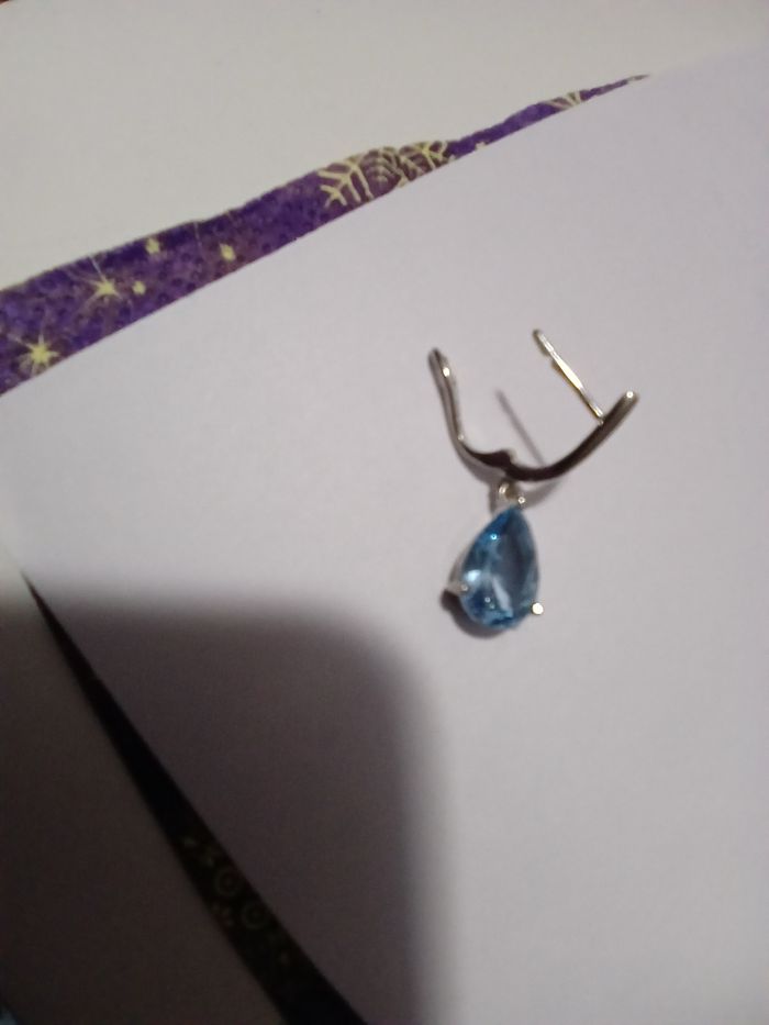 Boucles d'oreilles Topaze. - photo numéro 3