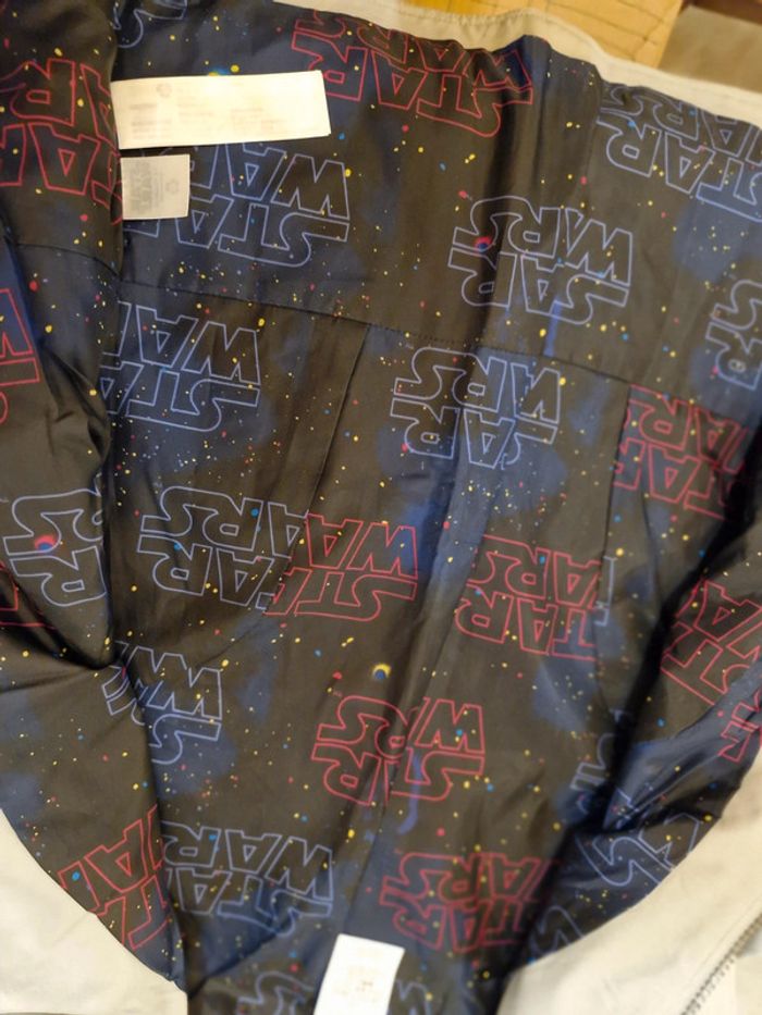 Veste 7/8ans star wars rebel alliance disney store grise - photo numéro 7