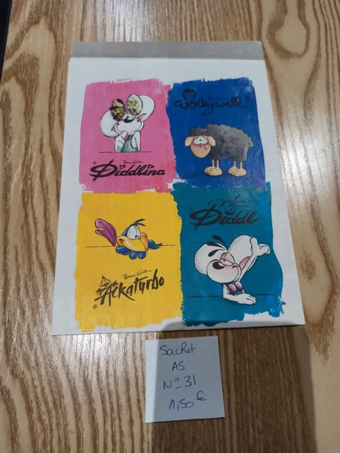 Sachet en papier Diddl A5 31 1,50€