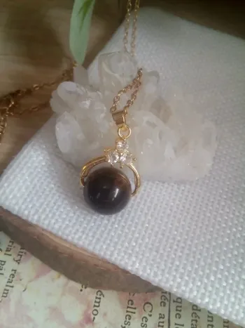 Collier oeil de tigre, énergie et protection