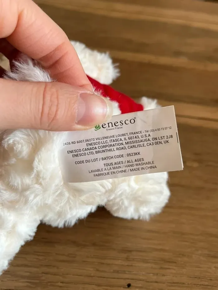 Peluche ours « Je t’aime » neuf - photo numéro 5