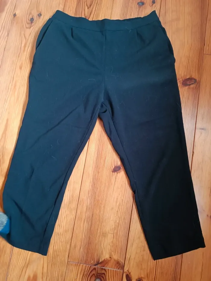 Pantalon à pinces midi h&m taille 46 - photo numéro 3