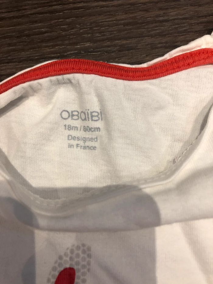 Haut manches longues mixte Obaïbi 18 mois - photo numéro 4