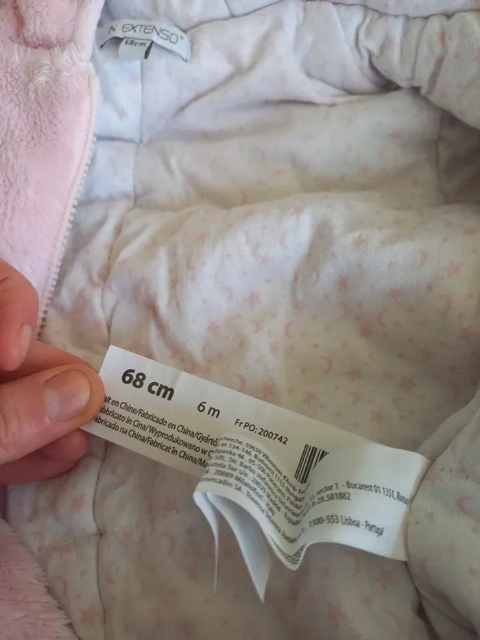 Combinaison bébé épaisse 6 mois - photo numéro 6