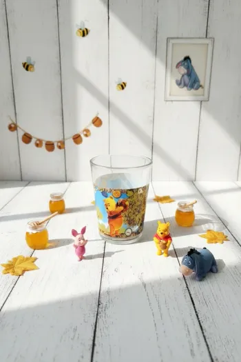 Petit Verre Disney Winnie l'Ourson - "Moment Gourmand"