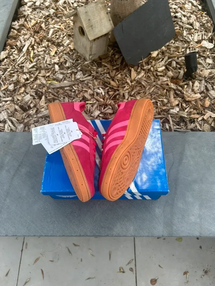 Adidas Handball Spezial - Ruby Red & Lucid Pink - 38 - photo numéro 3
