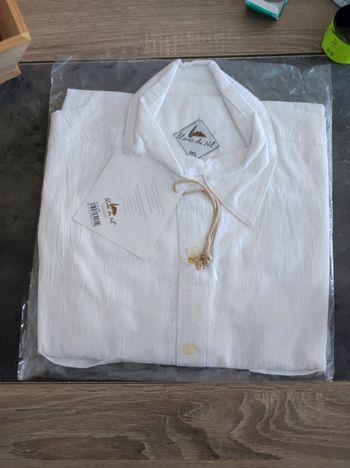 Chemise Blanc du Nil 