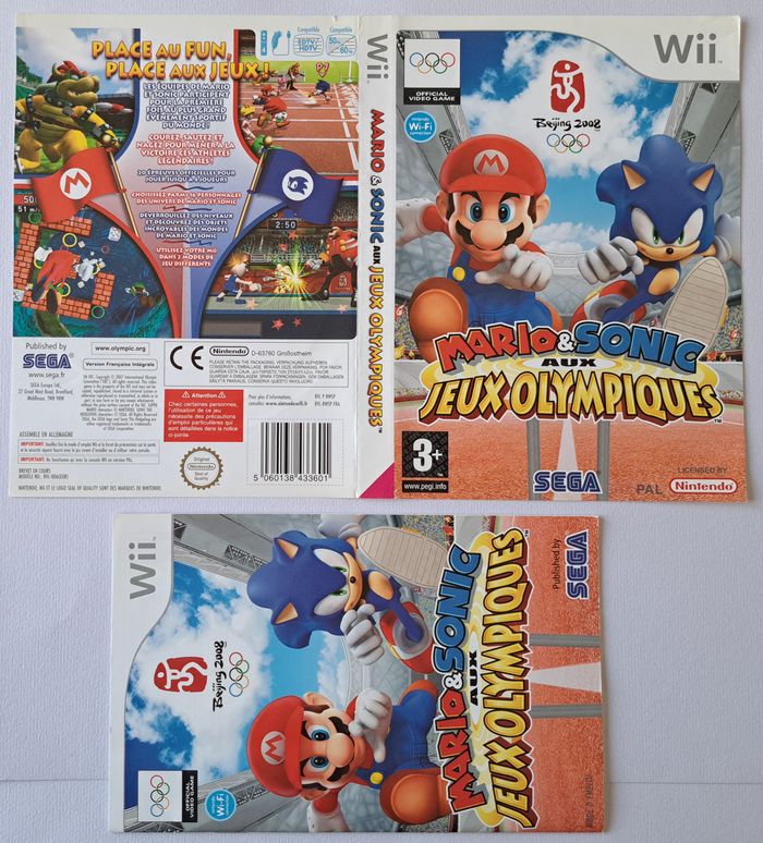 Gros lot de notices et jaquettes Nintendo Wii - non dissociable - photo numéro 5